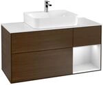 Villeroy und Boch Finion Waschtischunterschrank F171MTGN 120cm, Abdeckplatte...
