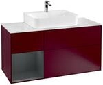 Villeroy und Boch Finion Waschtischunterschrank F161HGHB 120cm, Abdeckplatte...