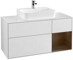 Villeroy und Boch Finion Waschtischunterschrank F171GNMT 120cm, Abdeckplatte...
