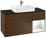 Villeroy und Boch Finion Waschtischunterschrank F422GFGN 120cm, Abdeckplatte...