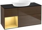 Villeroy und Boch Finion Waschtischunterschrank FA62HFGN 120cm, Abdeckplatte...