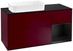 Villeroy und Boch Finion Waschtischunterschrank F282PDHB 120cm, Abdeckplatte...
