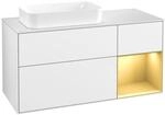 Villeroy und Boch Finion Waschtischunterschrank F691HFGF 120x60,3x50,1cm, Regal