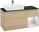 Villeroy und Boch Finion Waschtischunterschrank F402MTPC 120cm, Abdeckplatte...