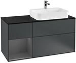 Villeroy und Boch Finion Waschtischunterschrank F392GKHG 120cm, Abdeckplatte...