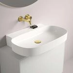 Ideal Standard Linda-X Waschtisch T4398MA ohne Hahnloch, ohne &Uuml;berlauf, 750 x 500 x