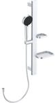 Ideal Standard Alu+ Armaturenpaket BE127SI Brause-Armatur, silver