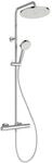 Ideal Standard Ceratherm T 25N-ECO Duschsystem A8524AA mit Brausethermostat, 2