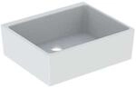 Geberit Publica Mehrzweckbecken 360050000 50 x 40 x 13 cm, ohne &Uuml;berlauf, wei&szlig;