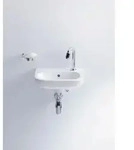 Duravit D-Code Handwaschbecken 0705360008 36 x 27 cm, mit &Uuml;berlauf, Hahnloch...