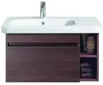 Duravit DuraStyle M&ouml;bel Waschtisch 2325800000 80 x 48 cm, asymmetrisch, Becken