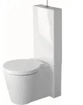 Duravit Starck 1 Stand-Tiefsp&uuml;l-WC-Kombination 02330900641 41,5x64cm, 4,5 l, f&uuml;r