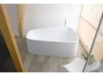 Hoesch Singlebath Duo Badewanne 3698.010 weiss, 179,8x117,3cm, freistehend,...