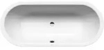 Kaldewei Classic Duo Oval 111 Badewanne 180 x 80 x 43 cm, weiss, Perl-Effekt,