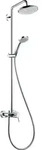 hansgrohe Croma 220 Showerpipe 27222000 Brausearm 40 cm, schwenkbar, chrom