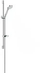 hansgrohe Croma 100 Vario Brauseset 27771000 ,mit 90 cm Brausestange Unica C, chrom
