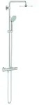 Grohe Euphoria 210 Duschsystem 27964000 chrom, mit Brausethermostat f&uuml;r Wandmontage
