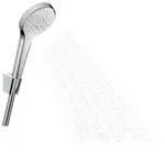 hansgrohe Croma Select S Vario Wannenset 26421400 weiss-chrom, 125 cm Schlauch