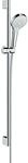 hansgrohe Croma Select S Vario Brauseset 26572400 weiss-chrom, 90 cm Brausestange