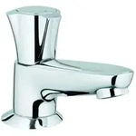 Grohe Costa Standventil 20404001 chrom, Gussauslauf, Markierung blau