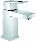 Grohe Eurocube Waschtischarmatur 2339000E mit Ablaufgarnitur, SilkMove ES, chrom
