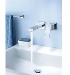 Grohe Eurocube Unterputz Waschtischarmatur 19895000 2-Loch-Wandarmatur, Ausladung