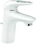 Grohe Eurostyle Waschtischarmatur 23374LS3 moon white, Silkmove ES, Mittelstellung