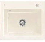 Villeroy und Boch Subway 60 S Einbausp&uuml;le 330902KR mit Ablaufgarnitur,