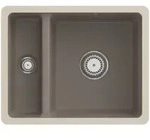 Villeroy und Boch Unterbausp&uuml;le 675802TR mit Ablaufgarnitur und Excenterbet&auml;tigung,