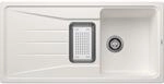 Blanco Sona 6 S Sp&uuml;le 519683 100 x 50 cm, PuraDur wei&szlig;, reversibel, mit Schale,