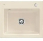 Villeroy und Boch Subway 60 S Einbausp&uuml;le 330902FU mit Ablaufgarnitur,