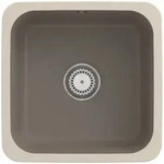 Villeroy und Boch Unterbausp&uuml;le 670301TR mit Ablaufgarnitur, Handbet&auml;tigung,