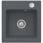Villeroy und Boch Subway Fl&auml;chenb&uuml;ndige Sp&uuml;le 67812Fi4 mit Ablaufgarnitur und
