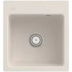 Villeroy und Boch Subway Fl&auml;chenb&uuml;ndige Sp&uuml;le 67811FKR mit Ablaufgarnitur und