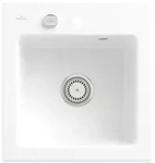 Villeroy & Boch Subway 45 XS Einbausp&uuml;le 678102R1 mit Ablaufgarnitur und