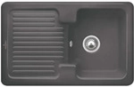 Villeroy & Boch Condor Einbausp&uuml;le 674501i4 mit Ablaufgarnitur und Handbet&auml;tigung,
