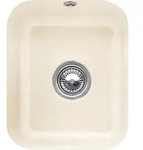 Villeroy und Boch Unterbausp&uuml;le 670402FU mit Ablaufgarnitur, Exzenterbet&auml;tigung,