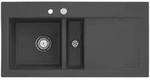 Villeroy und Boch Subway 60 Einbausp&uuml;le 677002i4 links, mit Ablaufgarnitur,