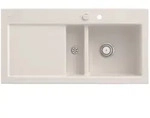 Villeroy & Boch Subway 60 Einbausp&uuml;le 671202KR rechts, mit Ablaufgarnitur und
