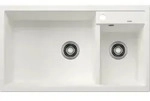 Blanco Sp&uuml;le 513269 86x50cm, PuraDur wei&szlig;, links, ohne Ablauffernbedienung