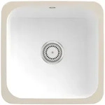 Villeroy und Boch Unterbausp&uuml;le 670301R1 mit Ablaufgarnitur, Handbet&auml;tigung,