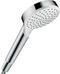 hansgrohe Crometta 1jet Handbrause 26331400 wei&szlig; chrom, DN 15, Brausekopf 100 mm