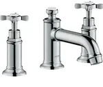 hansgrohe Axor Montreux Waschtischarmatur 16536000 chrom, mit Ablaufgarnitur 142 mm