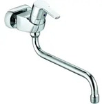 Kludi Logo Neo K&uuml;chenarmatur 379140575 Wand Armatur, chrom, mit schwenkbarem