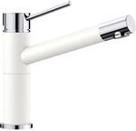 Blanco ALTA Compact K&uuml;chenarmatur 515317 SILGRANIT-Look silgranitwei&szlig;/chrom