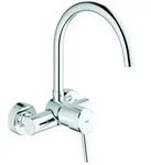Grohe Sp&uuml;ltischarmatur Concetto 32667001 wandmontage, chrom