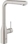 Grohe Essence K&uuml;chenarmatur 30270DC0 supersteel, mit herausziehbarer Sp&uuml;lbrause