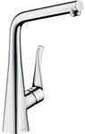 hansgrohe Metris M71 K&uuml;chen Armatur 320 14822000 chrom, 3-stufig schwenkbarer