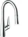 hansgrohe Talis M51 K&uuml;chenarmatur 200 72813000 chrom, herausziehbare Brause