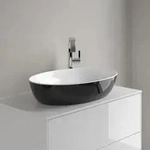 Villeroy und Boch Artis Aufsatzwaschbecken 419861BCT8 61x41cm, oval, ohne Hahnloch,
